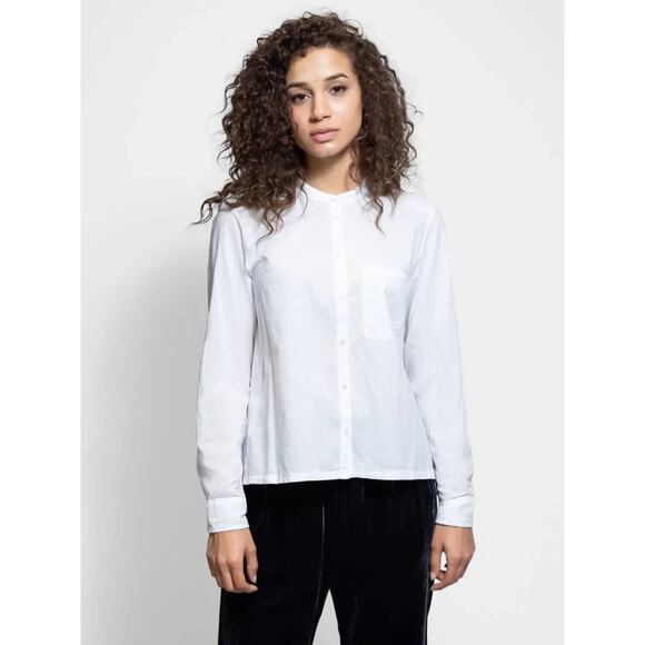 Xirena Womens *In CREAM* Graycen Cotton Button Down Blouse Top XS - Picture 1 of 9